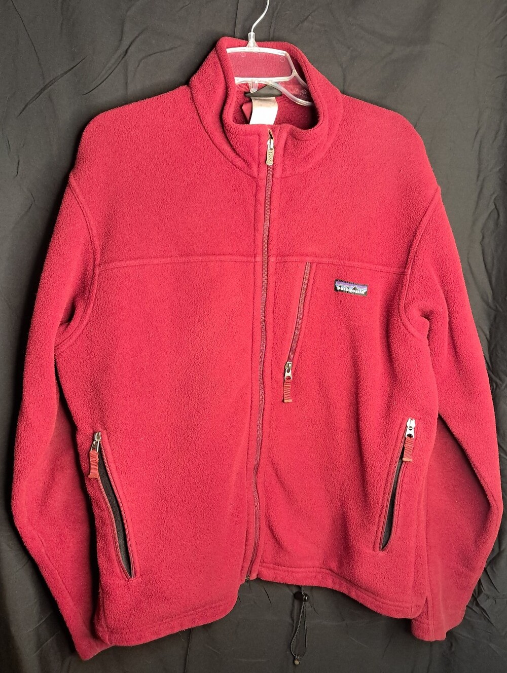 Patagonia Simple Synchilla Jacket Men's (130)- Red - Size L